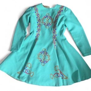 incredible 70s dress giving festival folk lore